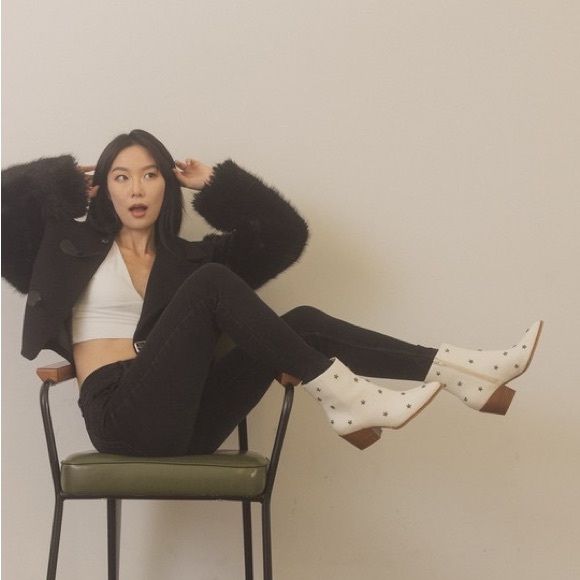 Star Studded Western Boots - OASIS SOCIETY - Picture 4 of 7